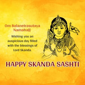 Skanda Sashti graphic