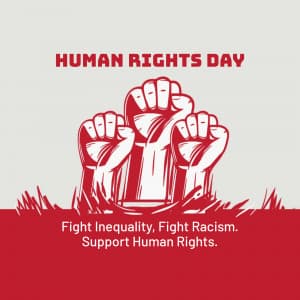 Human Rights Day greeting image