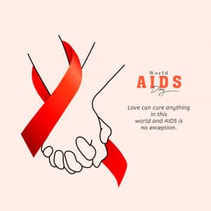 World AIDS Day greeting image