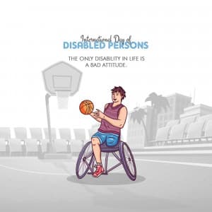 Disability Day event advertisement