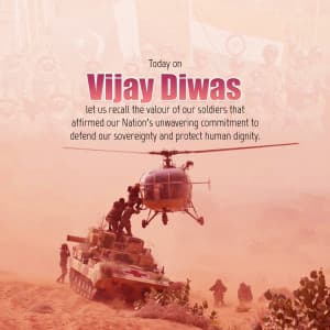 Vijay Diwas greeting image