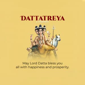 Dattatreya Jayanti graphic