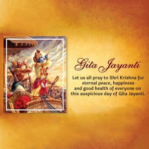 Gita Jayanti ad post