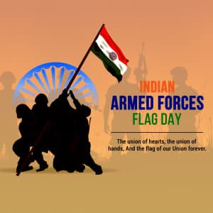 Armed Forces Flag Day ad post