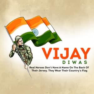 Vijay Diwas poster Maker