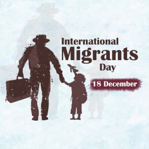 International Migrants Day ad post