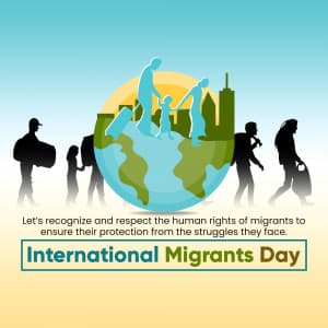 International Migrants Day greeting image