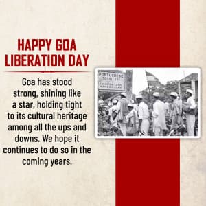 Goa's Liberation Day greeting image