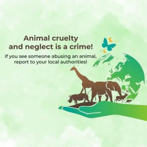 International Animal Rights Day event advertisement