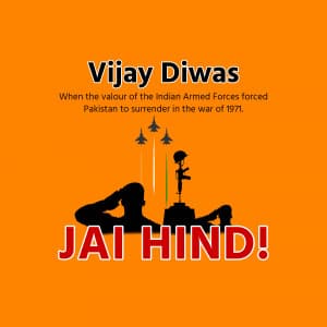 Vijay Diwas event poster