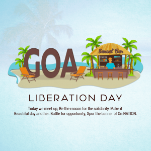 Goa's Liberation Day poster Maker