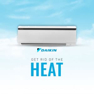 Daikin marketing poster