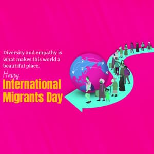 International Migrants Day poster Maker