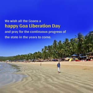 Goa's Liberation Day event advertisement