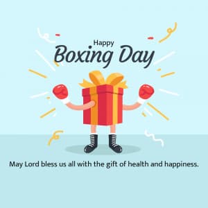 Boxing Day greeting image