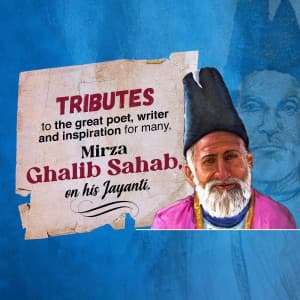 Mirza Ghalib Jayanti festival image