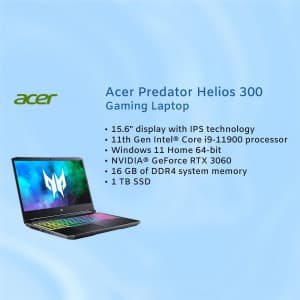 acer facebook ad