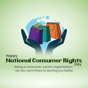 National Consumer Day graphic