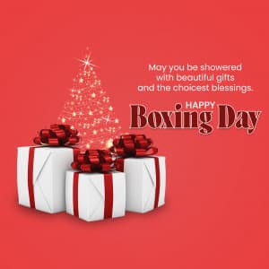 Boxing Day event advertisement