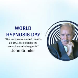 World Hypnosis Day festival image