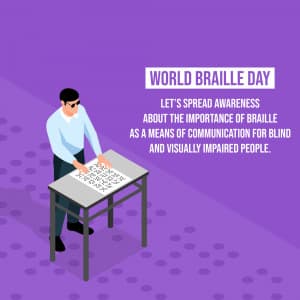 World Braille Day festival image