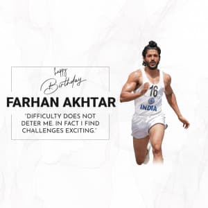 Farhan Akhtar Birthday video