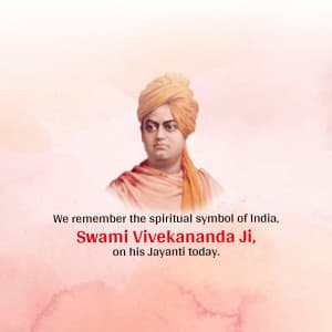 Swami Vivekananda Jayanti festival image