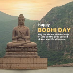 Bodhi Day creative image