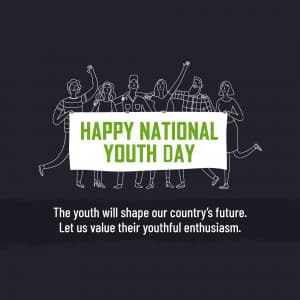 National Youth Day greeting image