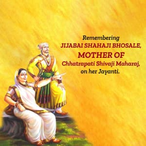 Jijabai Shahaji Bhosale Jayanti Instagram Post