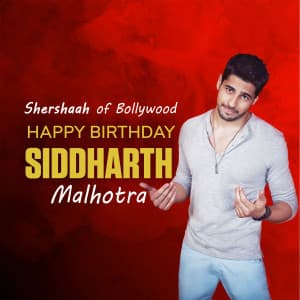 Sidharth Malhotra Birthday video