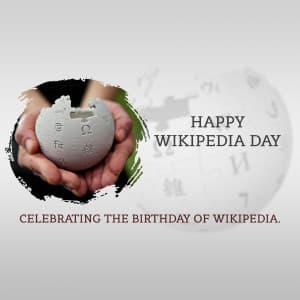 Wikipedia Day advertisement banner