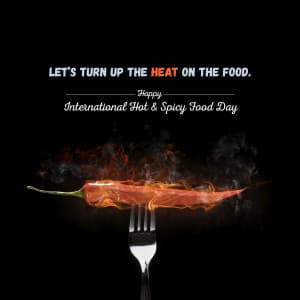 International Hot & Spicy Food Day festival image