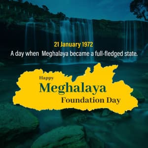 Meghalaya Foundation Day festival image