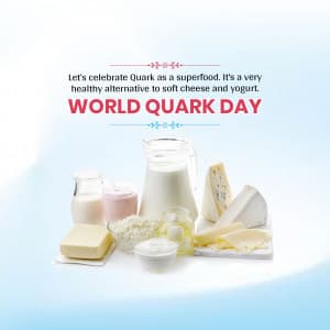 World Quark Day marketing flyer