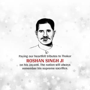 Thakur Roshan Singh Jayanti Instagram Post