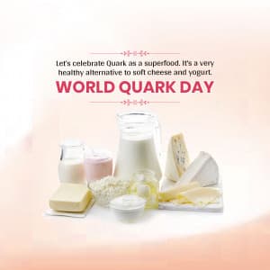 World Quark Day poster Maker