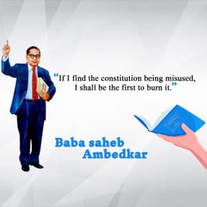 Baba Saheb Ambedkar Social Media post