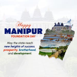 Manipur Foundation Day Instagram Post