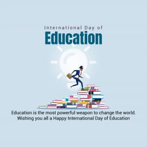 International Day of Education creative image