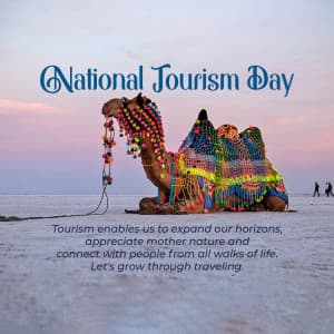 National Tourism Day ad post