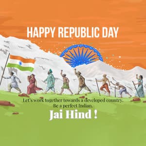 Republic Day advertisement banner