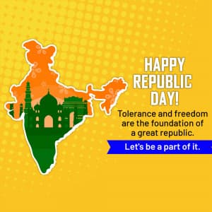 Republic Day greeting image