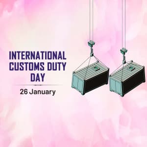 International Customs Duty Day Facebook Poster