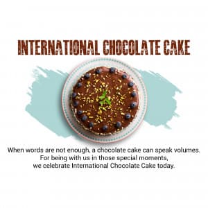 Chocolate Cake Day greeting image