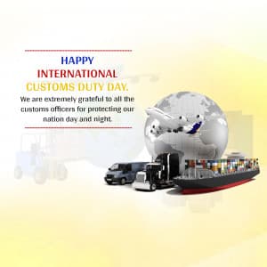 International Customs Duty Day event advertisement