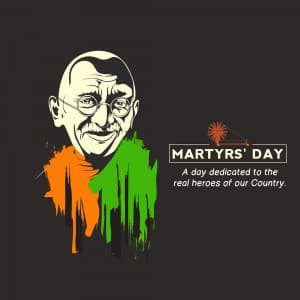 Martyrs' Day ad post