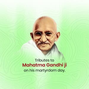 Martyrs' Day greeting image