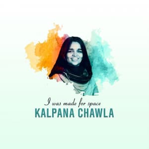 Kalpana Chawla Death Anniversary event advertisement