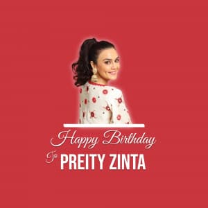 Preity Zinta Birthday image